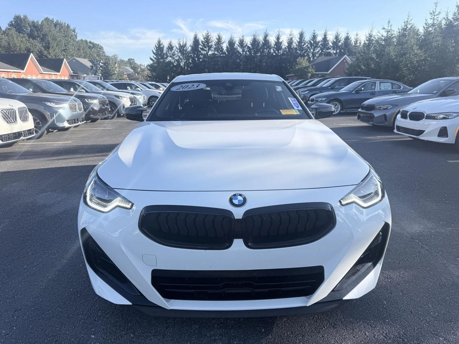 Used 2023 Alpine White BMW M240i xDrive image 2
