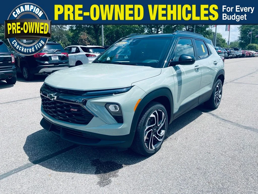 Used 2024 Green Chevrolet RS image 1