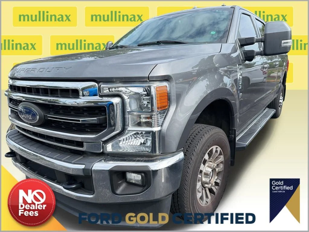 Certified Used 2022 Gray Ford Lariat image 1