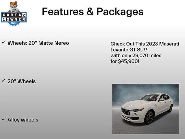 Certified Used 2023 White Maserati GT image 6