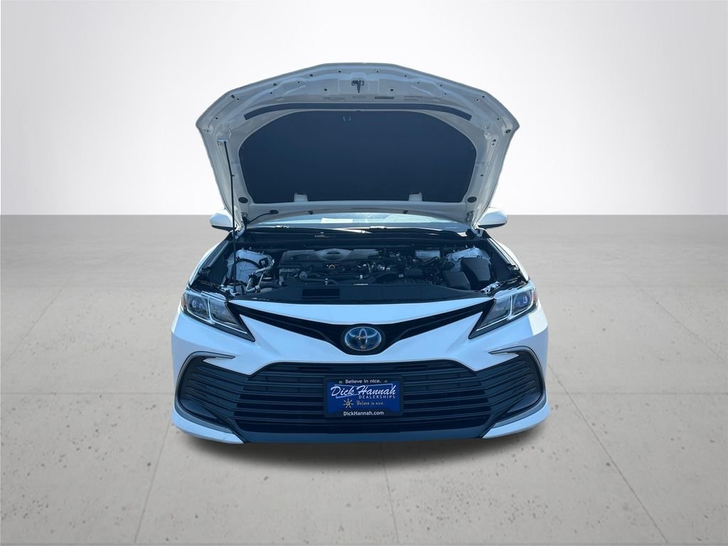Used 2021 White Toyota LE image 4