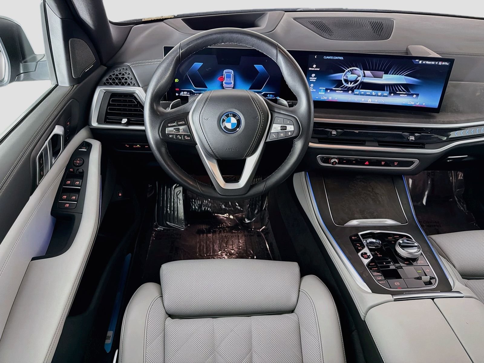 Certified Used 2024 Skyscraper Grey Metallic BMW xDrive50e image 23