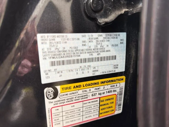 Used 2024 Gray Metallic Ford Limited image 24