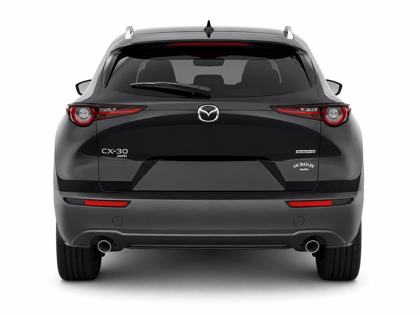 Used 2023 JET BLACK MICA MAZDA SELECT image 2