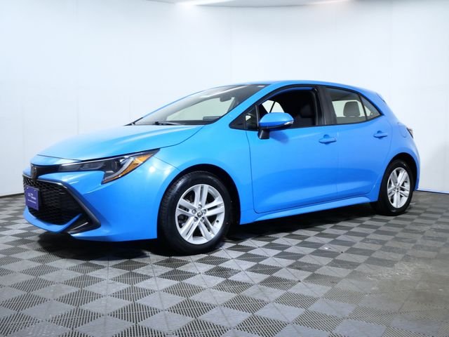 Certified 2021 Toyota Corolla Hatchback SE with VIN JTND4MBE5M3136095 for sale in Apple Valley, Minnesota
