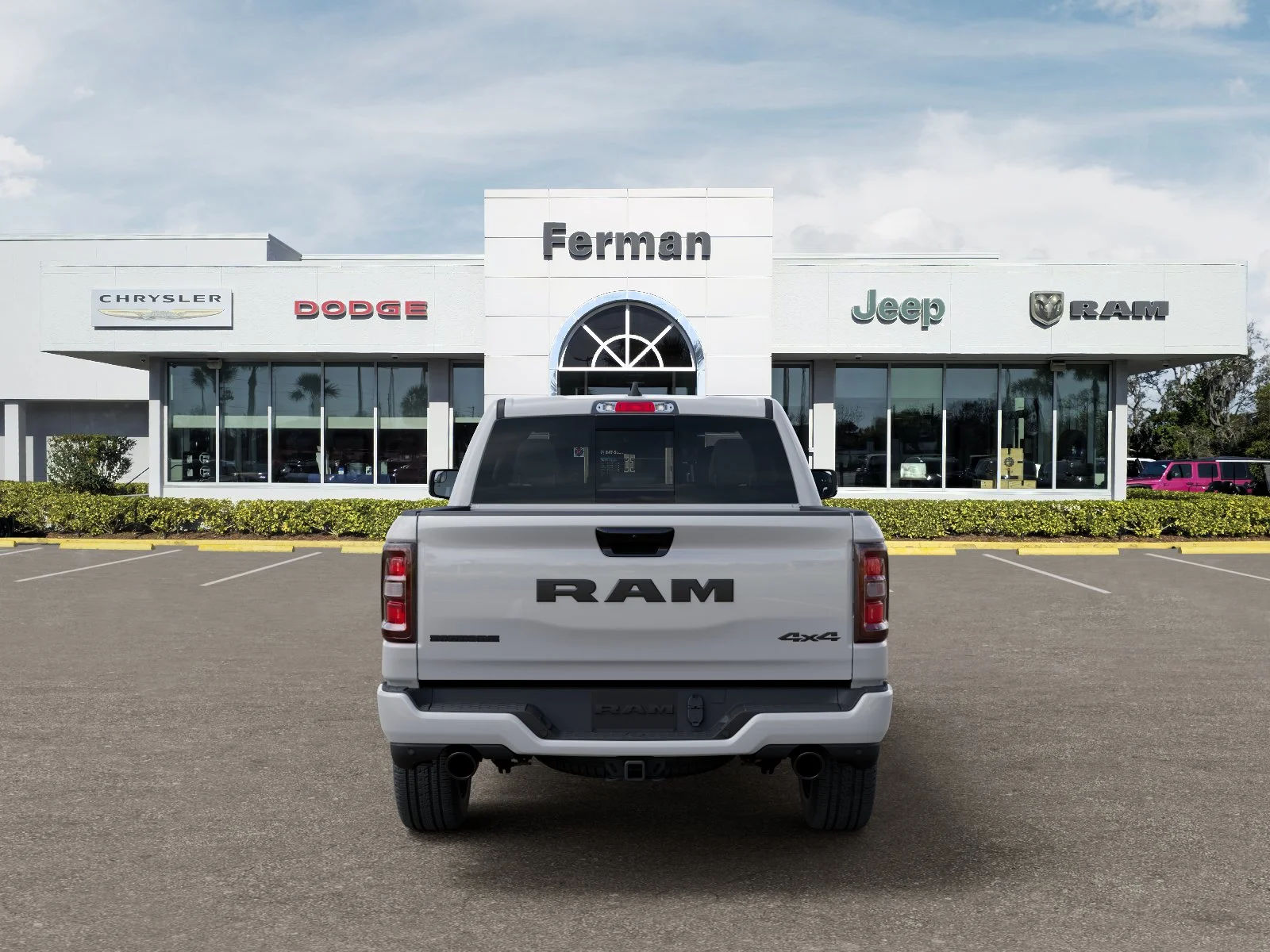 New 2026 Bright White Clear-Coat Exterior Paint RAM Big Horn/Lone Star image 36