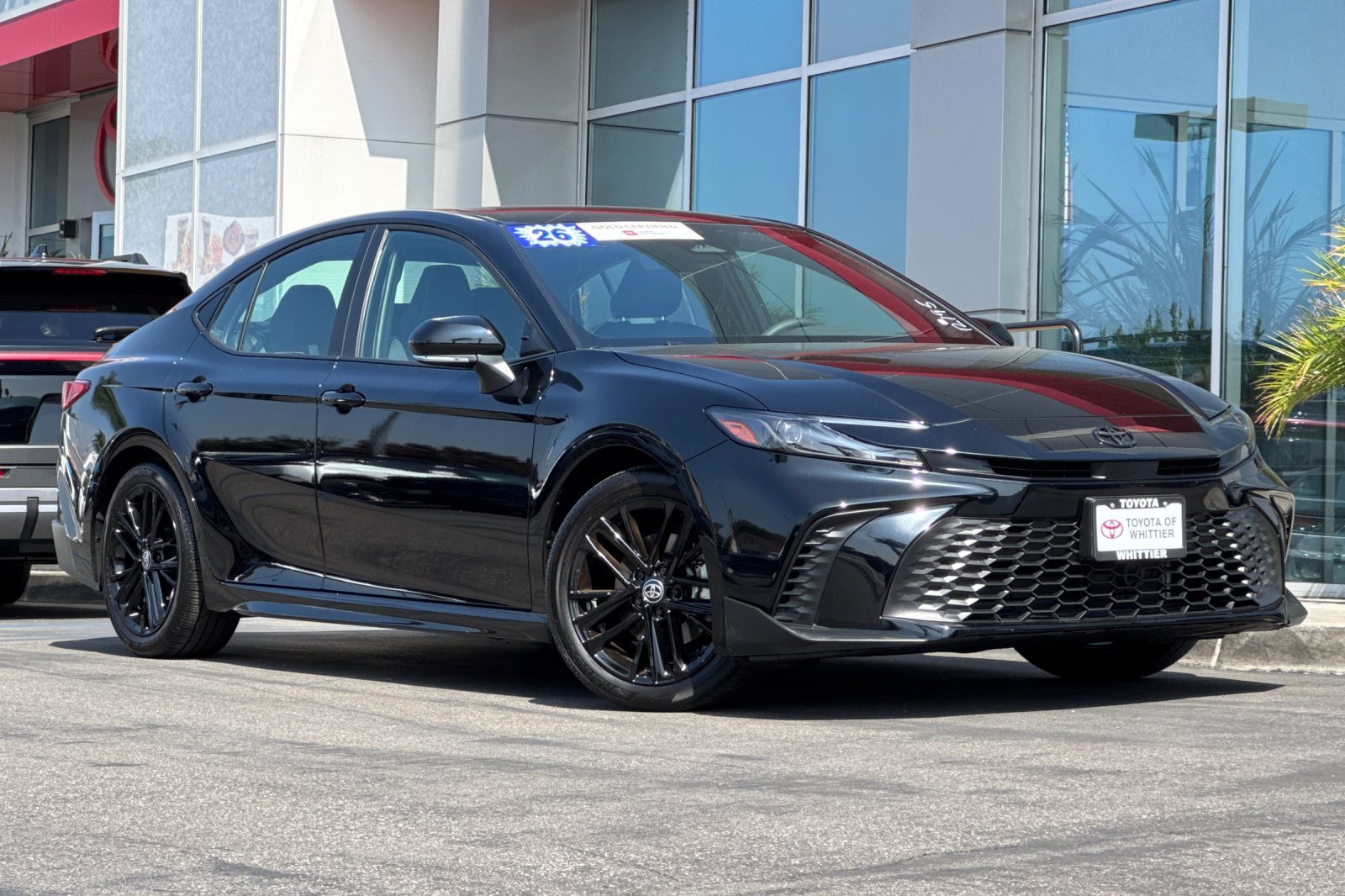 Used 2026 Black Toyota SE image 2