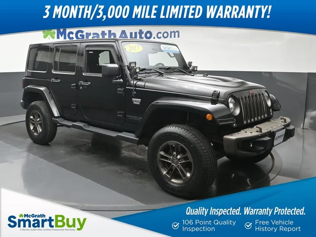 2017 Jeep Wrangler Unlimited Sahara