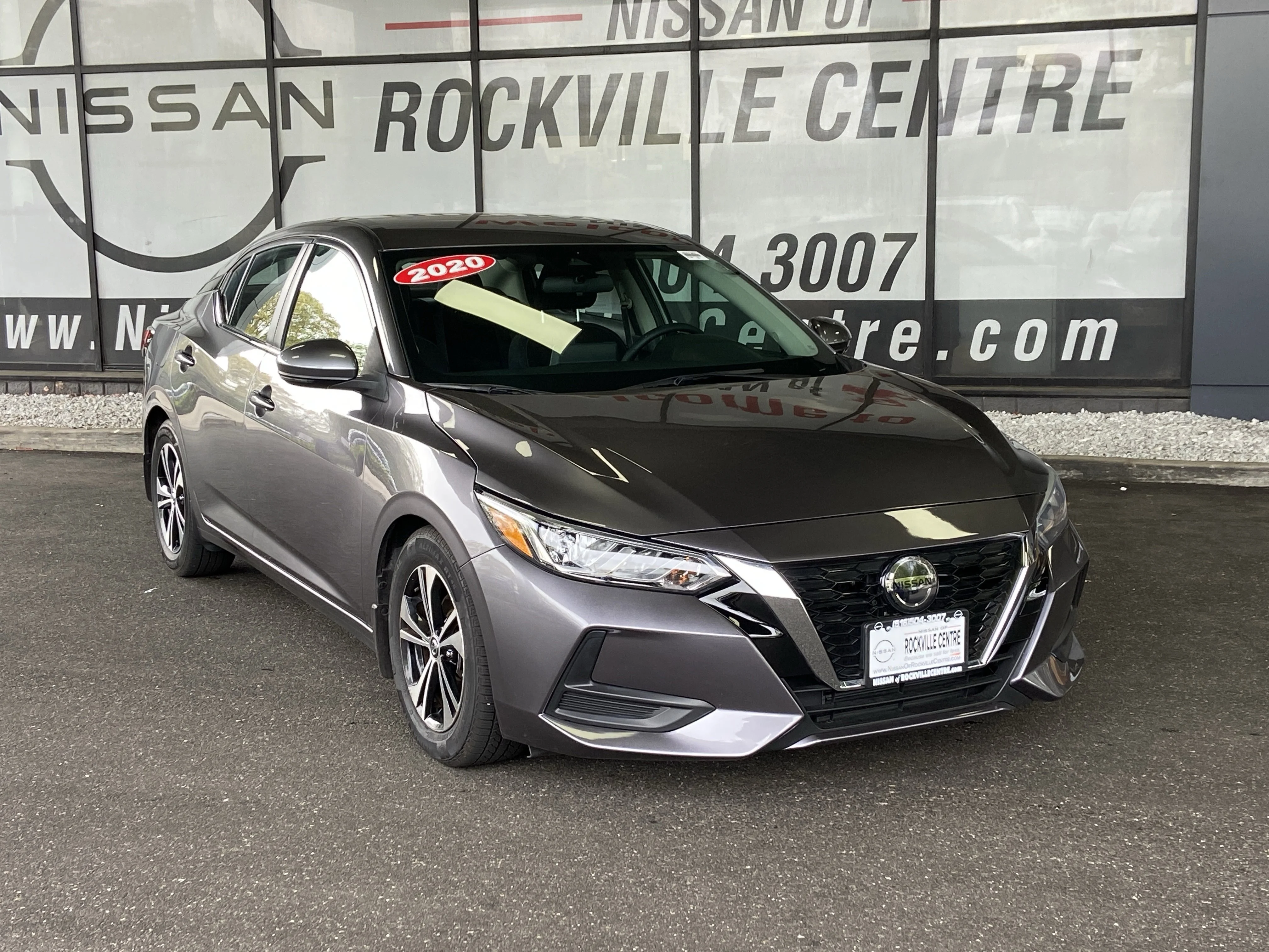 Certified 2020 Nissan Sentra SV with VIN 3N1AB8CV9LY288182 for sale in Rockville Centre, NY