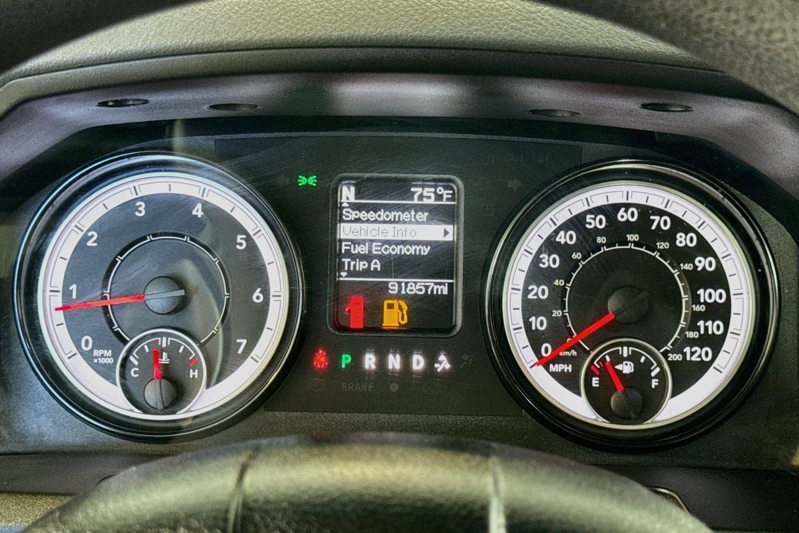 Used 2019 Bright Silver Metallic Clearcoat Ram SLT image 12