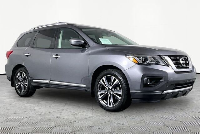 Used 2017 Gray Nissan Platinum image 3