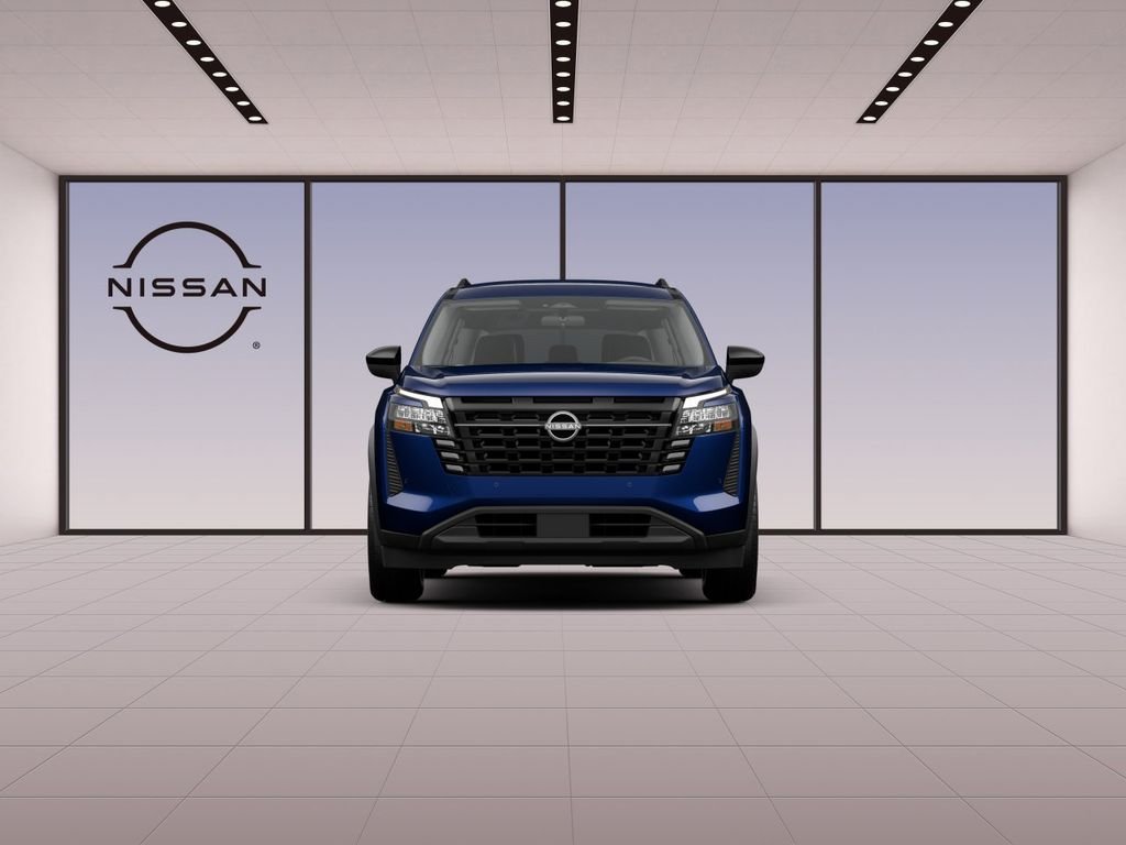 New 2026 Deep Ocean Blue Pearl Nissan SV image 3