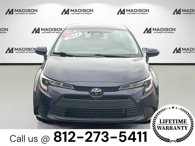 Used 2024 Blue Toyota LE image 2