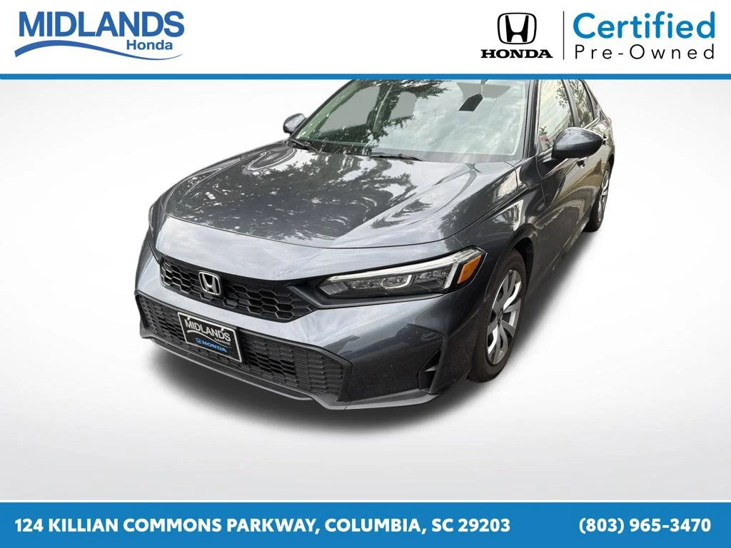Certified Used 2026 Meteorite Gray Metallic Honda LX image 5