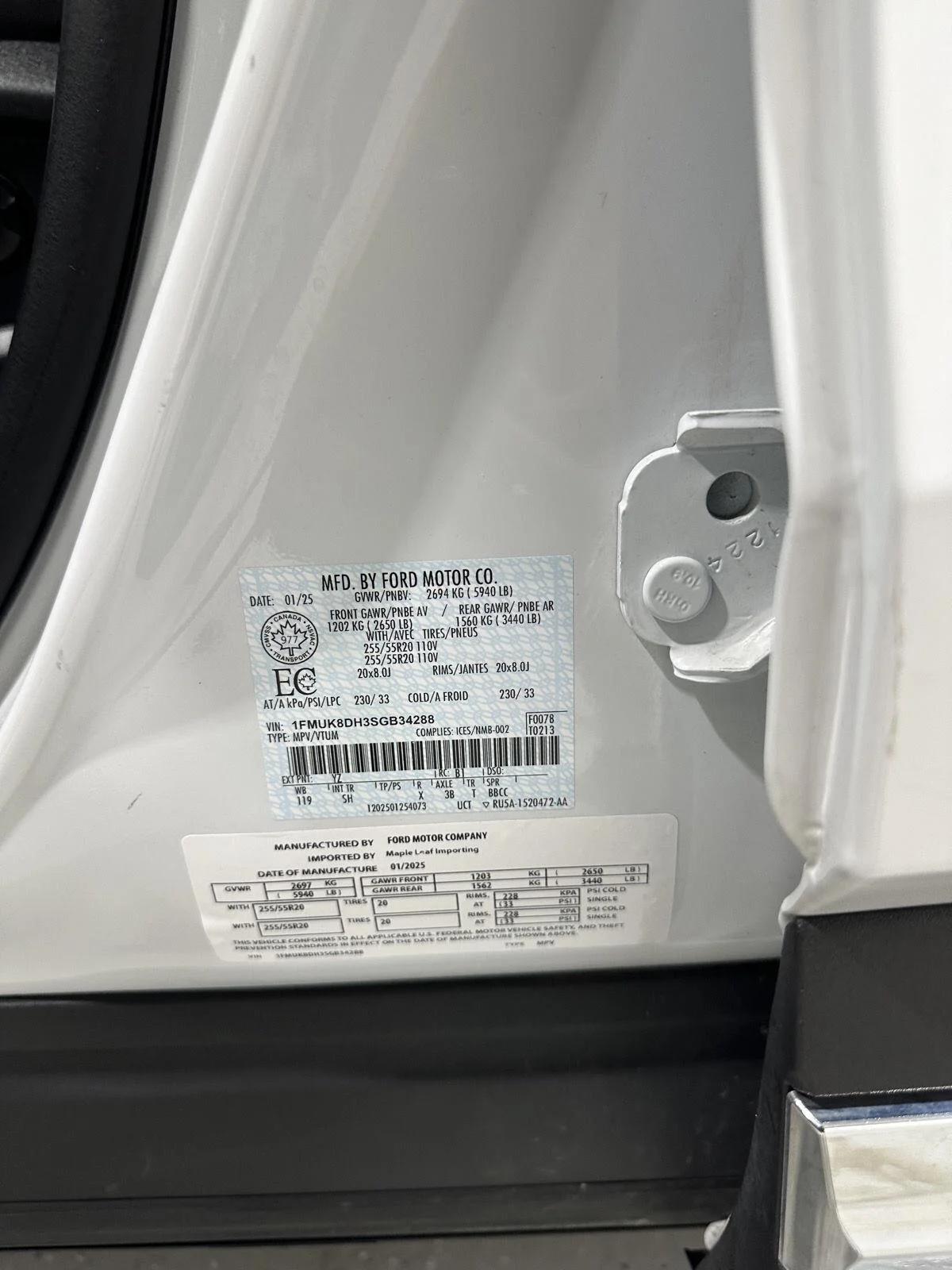 Used 2025 White Ford Active image 30