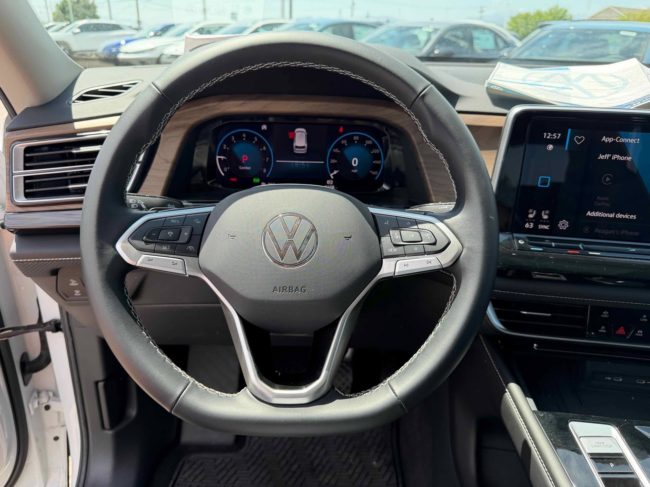 New 2026 Opal White Volkswagen 2.0T SE w/Technology image 17