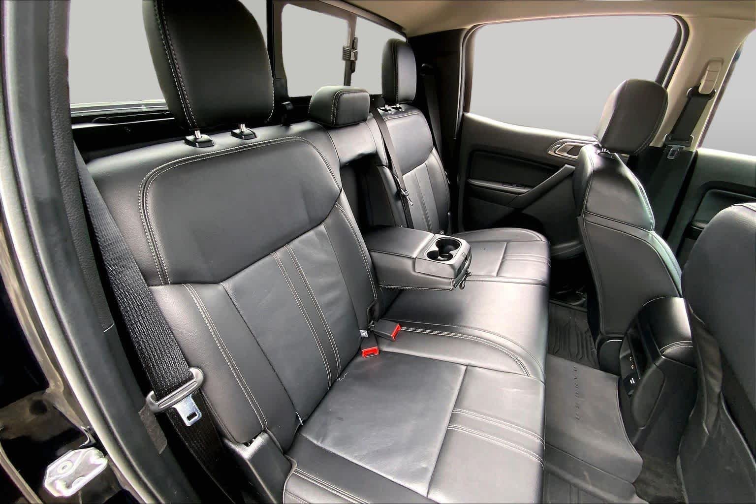 Used 2021 Shadow Black Ford LARIAT image 20