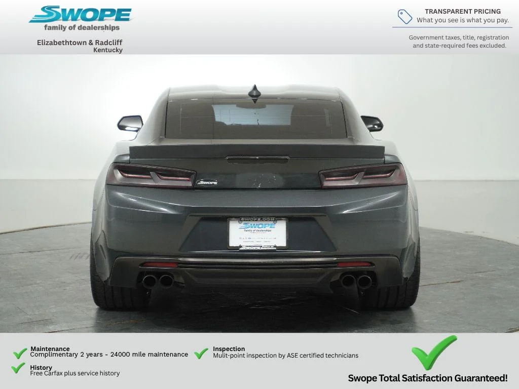 Used 2017 Nightfall Gray Metallic Chevrolet 1SS image 4