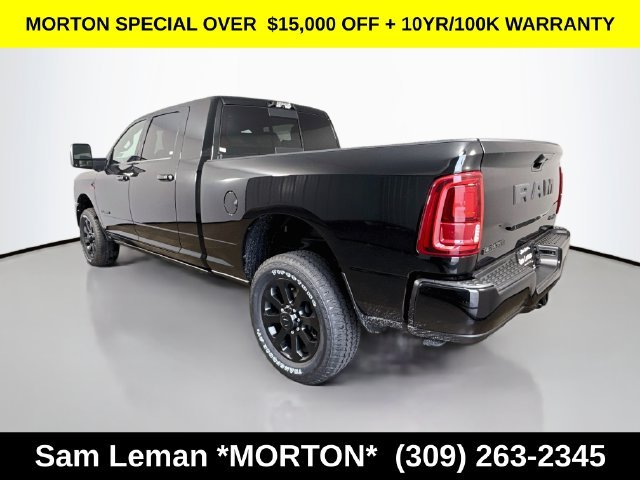 New 2026 Diamond Black Crystal Pearl-Coat Exterior Paint Ram Laramie image 5