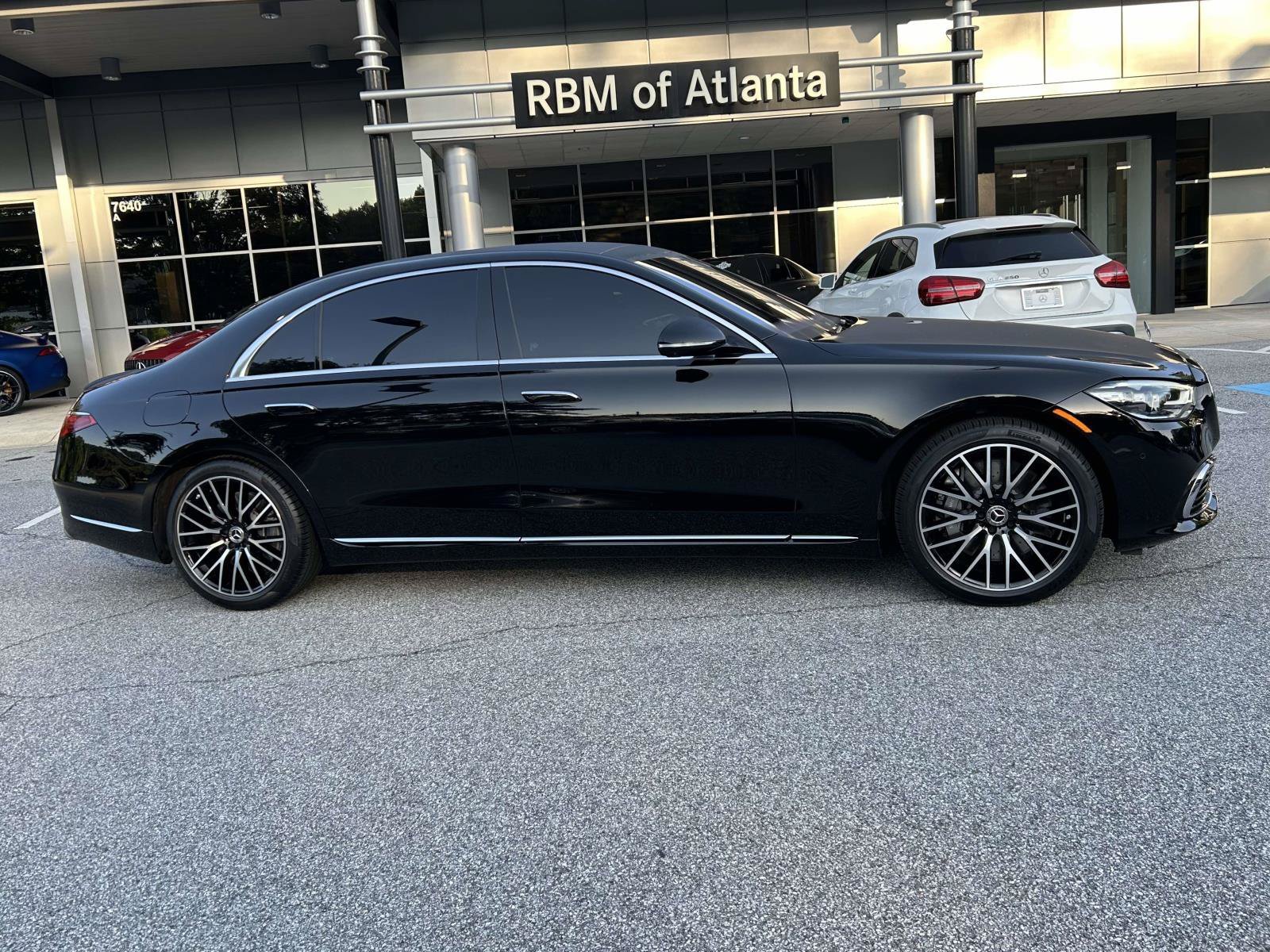Certified Used 2025 Black Mercedes-Benz S 580 4MATIC® Sedan image 5