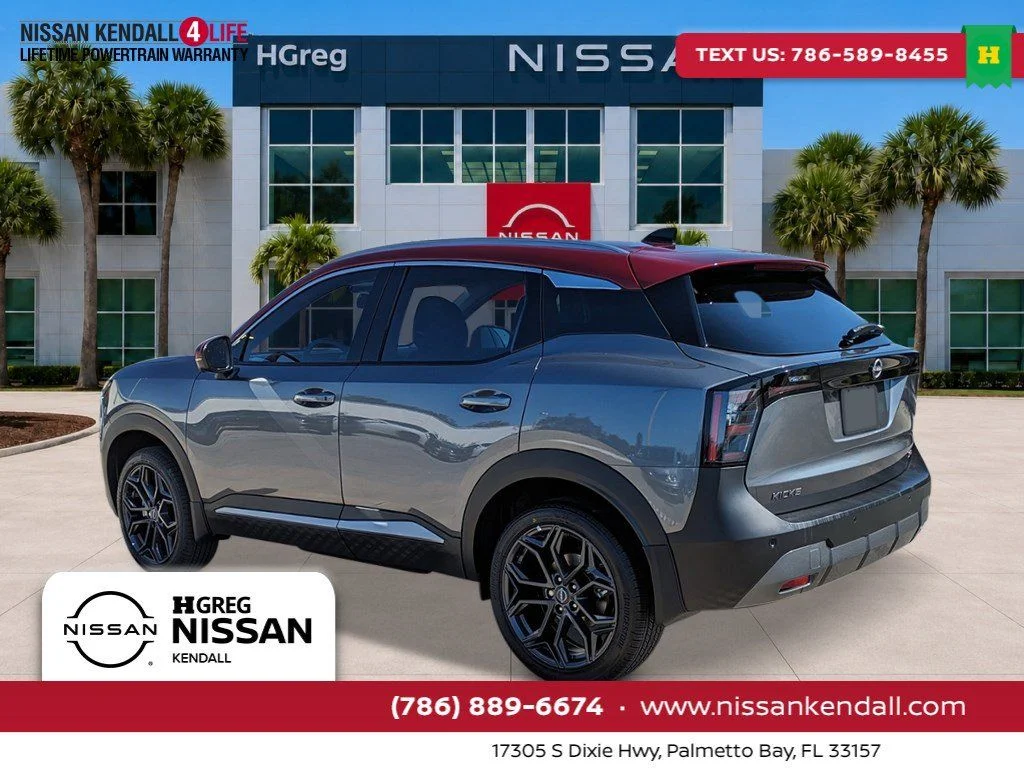 New 2026 Gun Metallic / Scarlet Ember Tintcoat Two-tone Nissan SR image 3