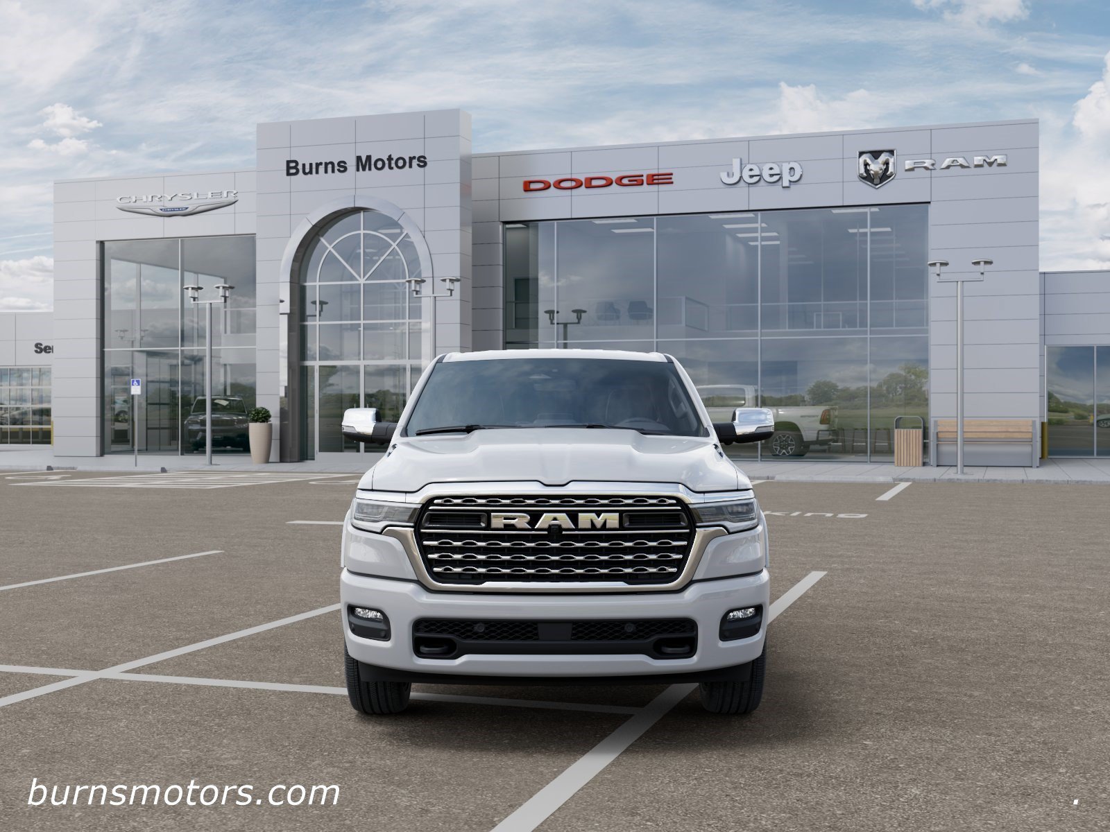 New 2026 Bright White Clear-Coat Exterior Paint RAM Limited image 6