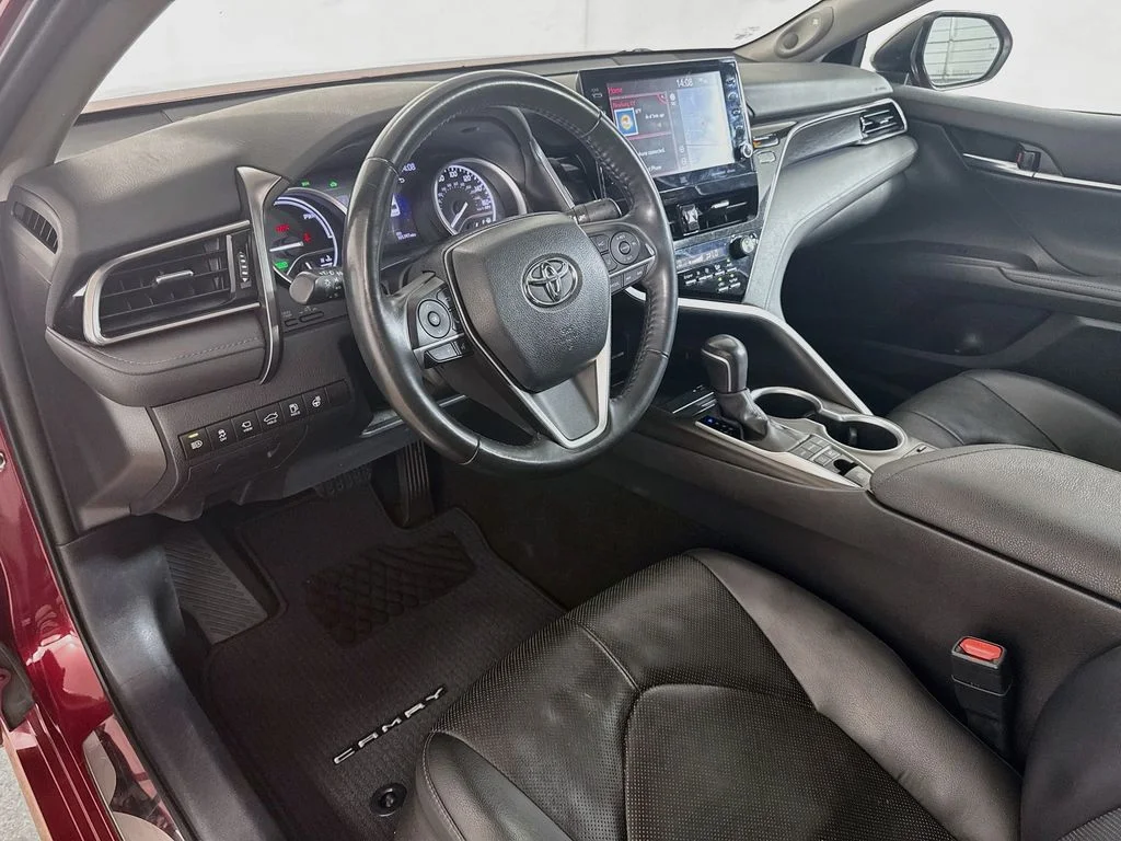 Used 2022 Ruby Flare Pearl Toyota Hybrid XLE image 10