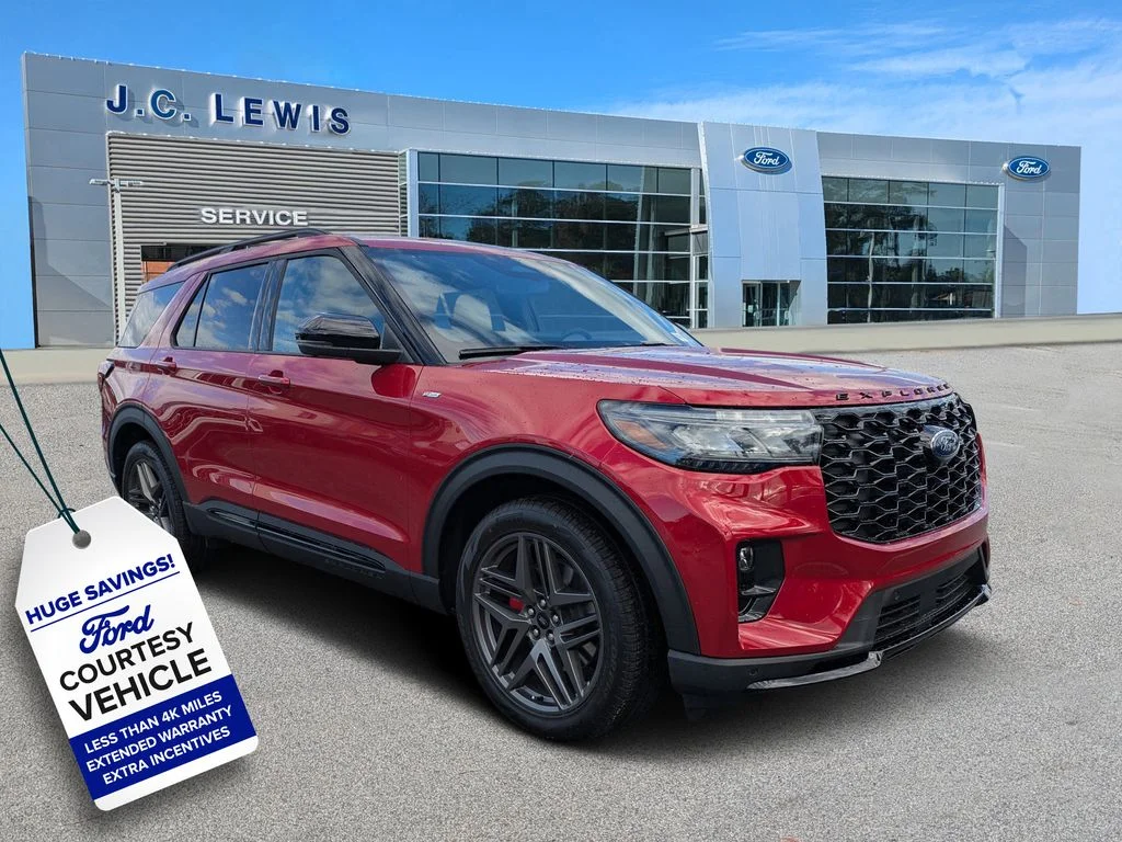 New 2026 Rapid Red Metallic Tinted Clearcoat Ford ST-Line image 1