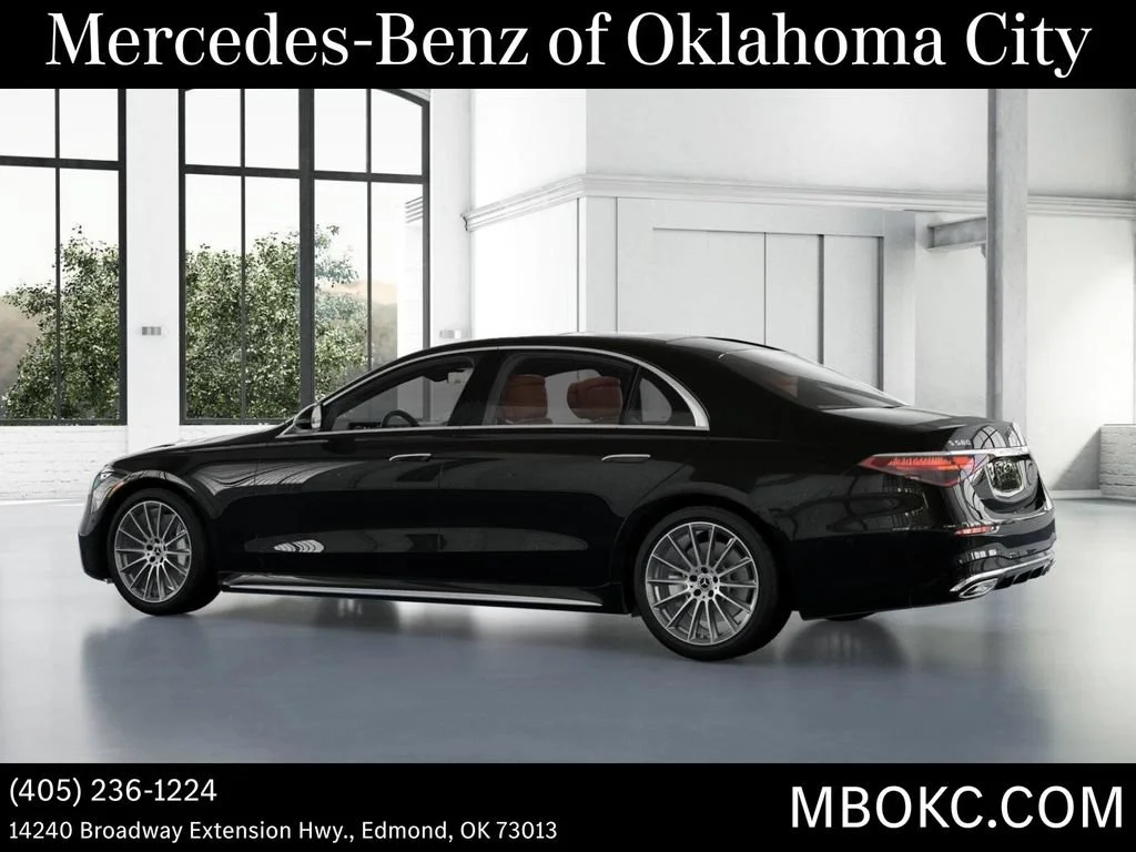 New 2026 Obsidian Black Metallic Mercedes-Benz S 580 image 32