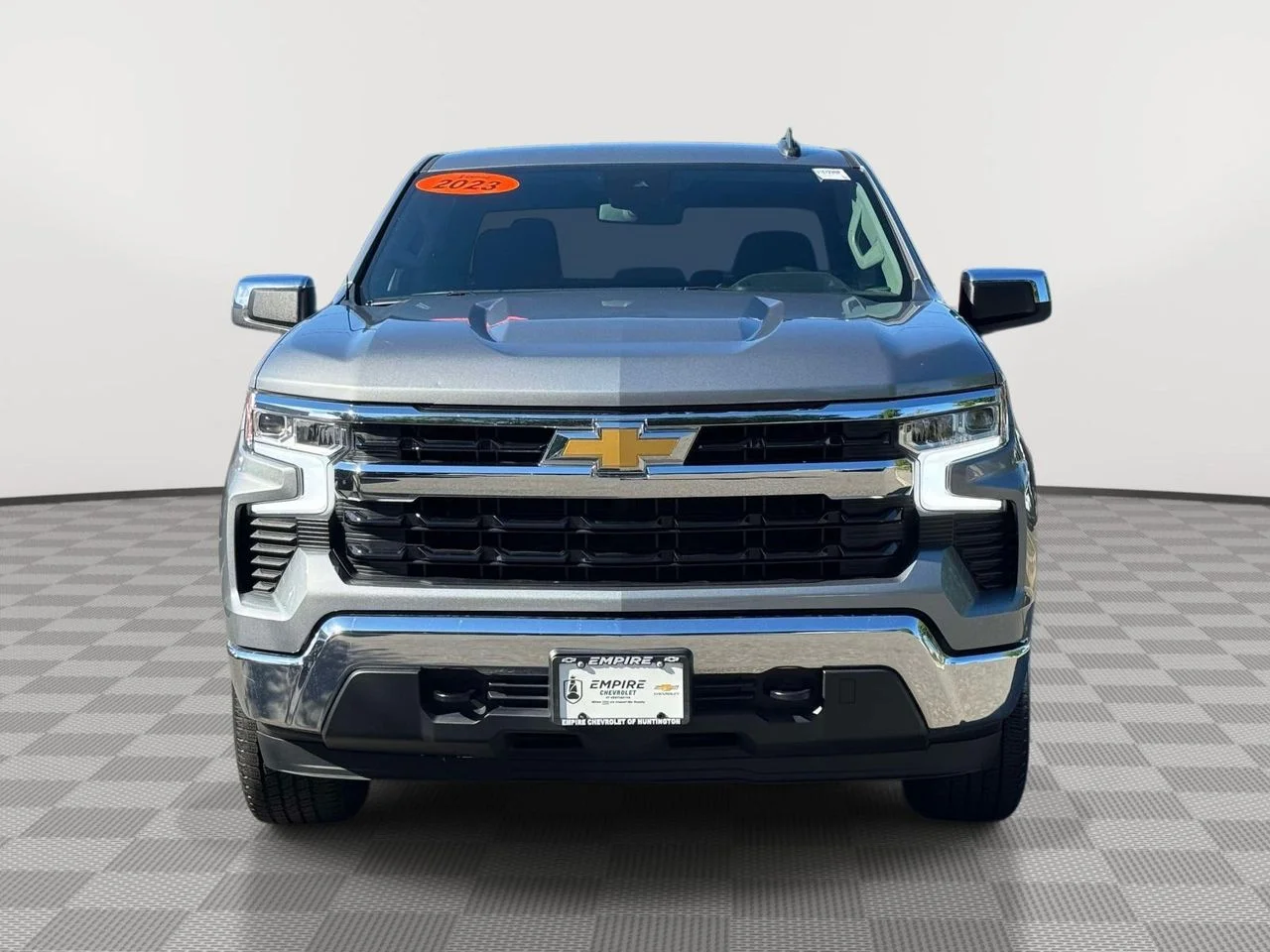 Used 2023 Sterling Gray Metallic Chevrolet 4WD Crew Cab Short Bed LT with 2FL image 2