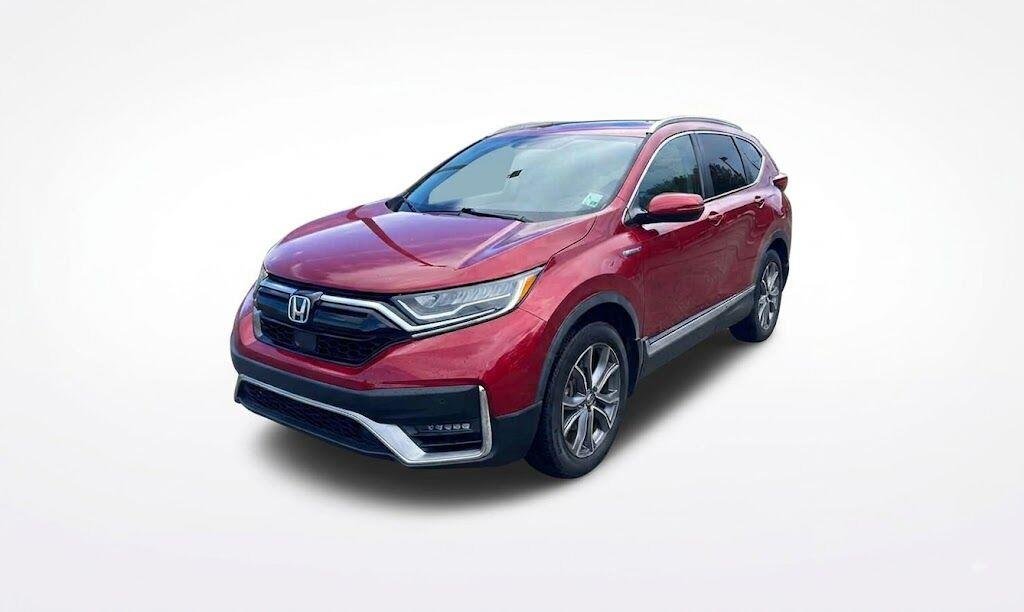 Used 2021 Radiant Red Metallic Honda Touring image 1