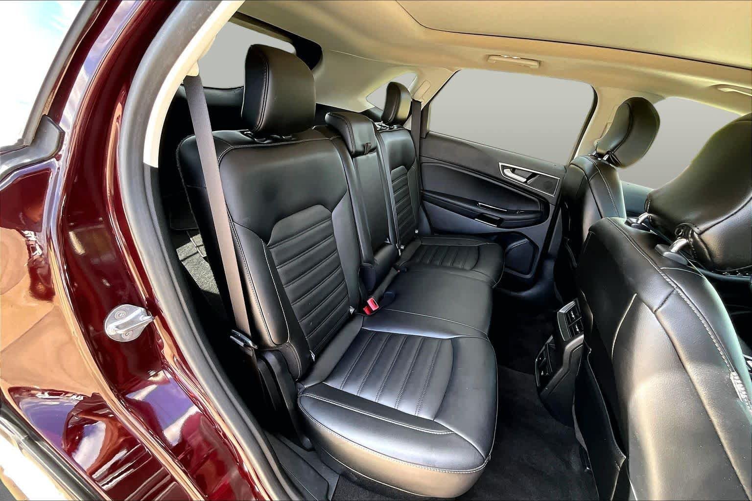 Used 2019 Burgundy Velvet Metallic Tinted Clearcoat Ford SEL image 20