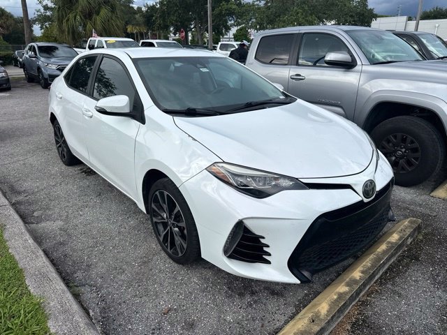 Used 2017 Super White Toyota SE image 8