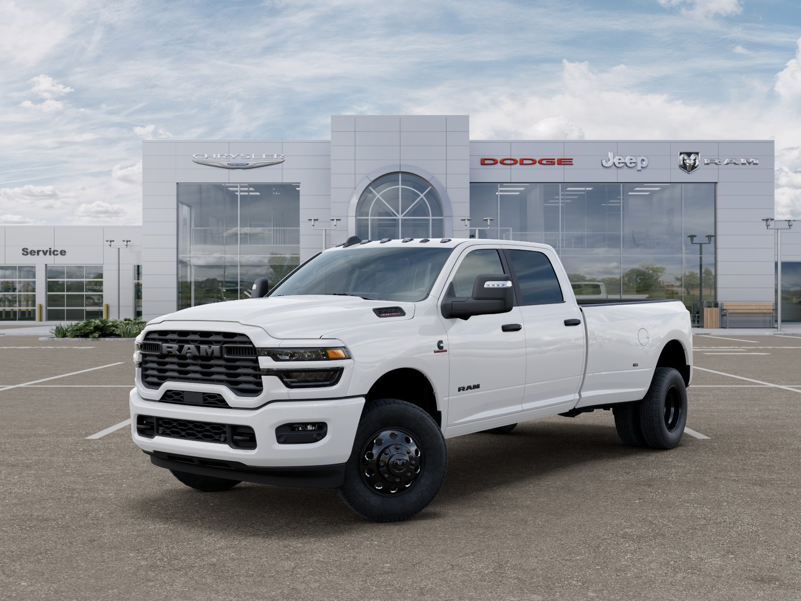 New 2026 Bright White Clearcoat RAM Big Horn image 7