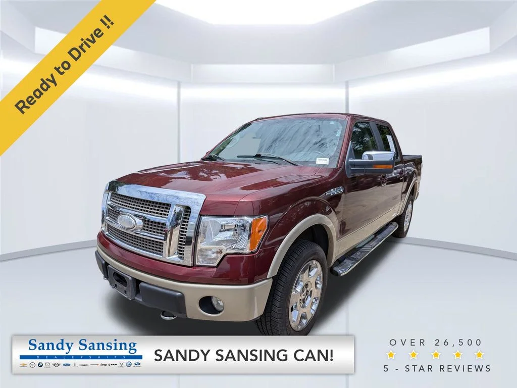 Used 2009 Red Ford Lariat image 1