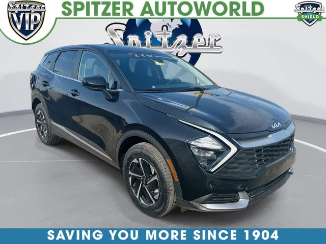Used 2023 Black Kia LX image 1