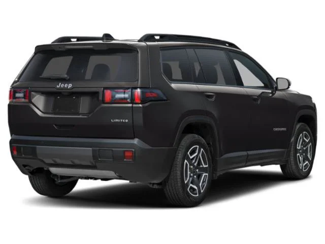 New 2026 Diamond Black Crystal Pearlcoat Jeep Limited image 2