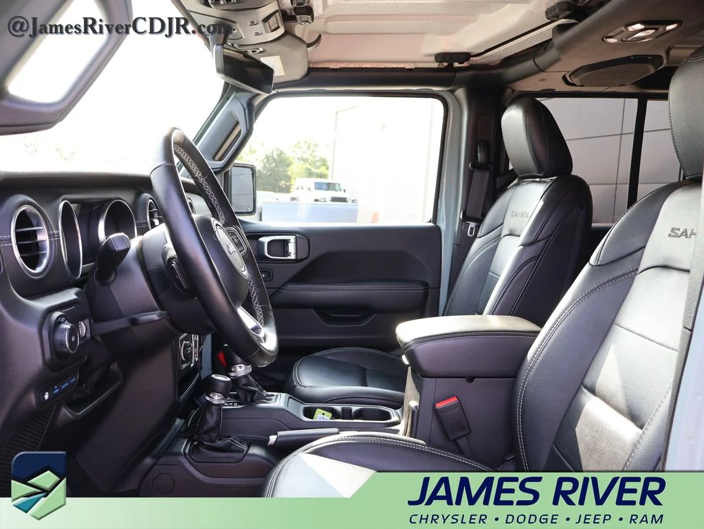 Used 2023 Gray Jeep Sahara 4xe image 22