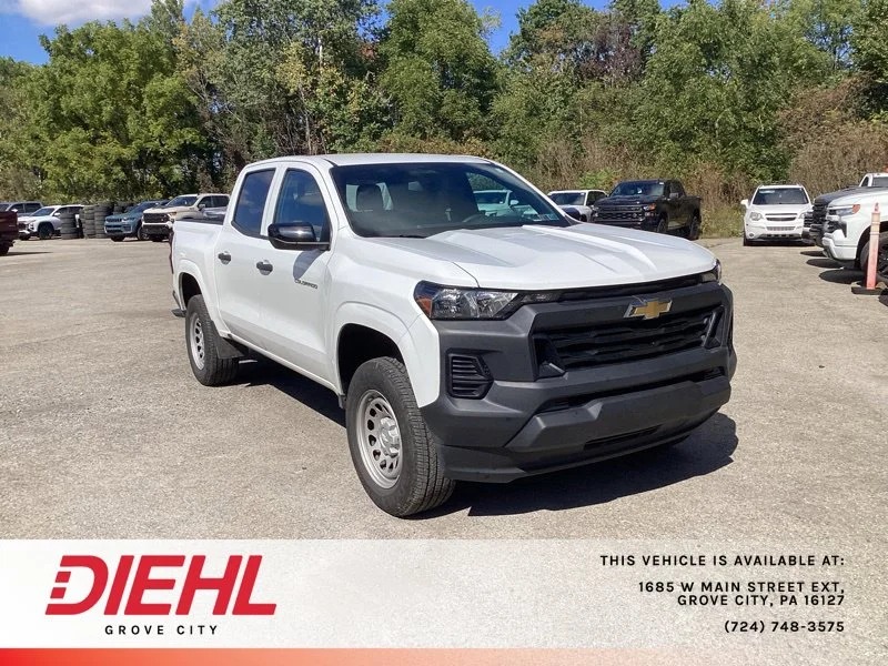 Used 2024 White Chevrolet Work Truck image 1