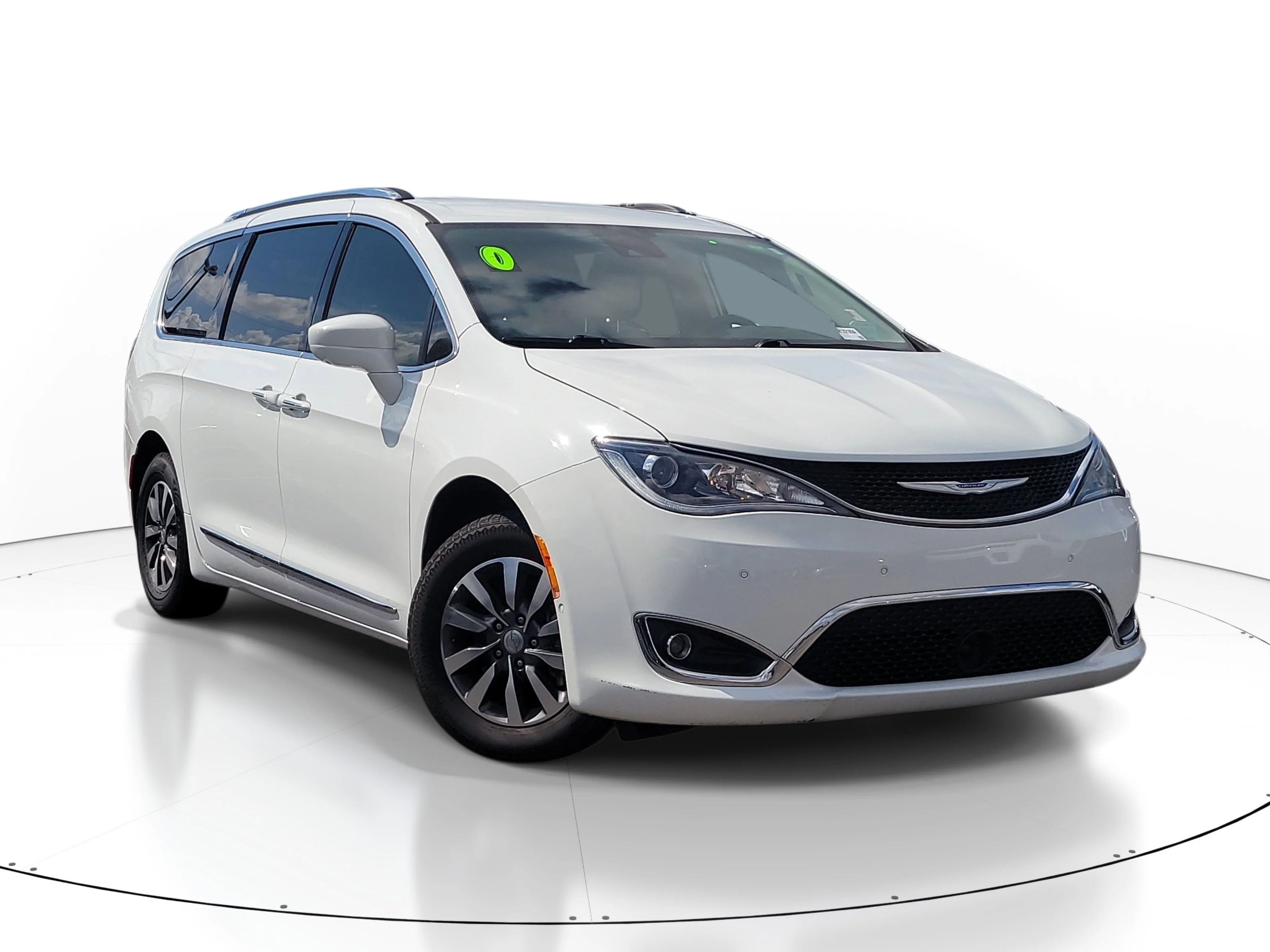 Used 2020 Bright White Clearcoat Chrysler Touring L Plus image 1