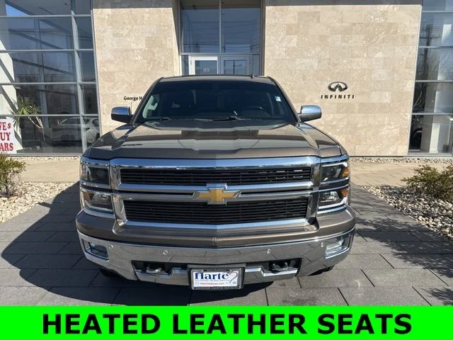 Used 2014 Chevrolet Silverado 1500 LTZ with VIN 1GCVKSEC2EZ197786 for sale in Wallingford, CT