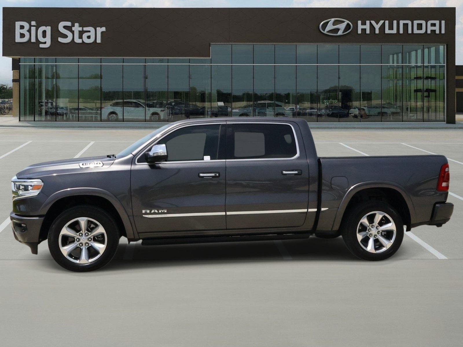 Used 2020 Granite Crystal Metallic Clearcoat Ram Limited image 2
