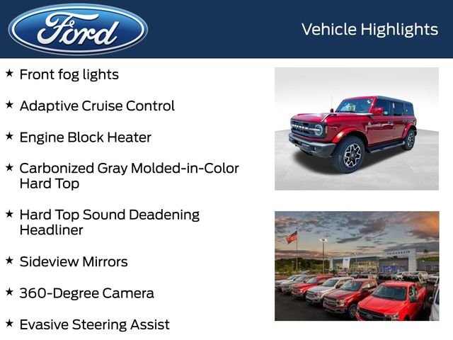 New 2026 Ruby Red Metallic Tinted Clearcoat Ford Outer Banks image 12
