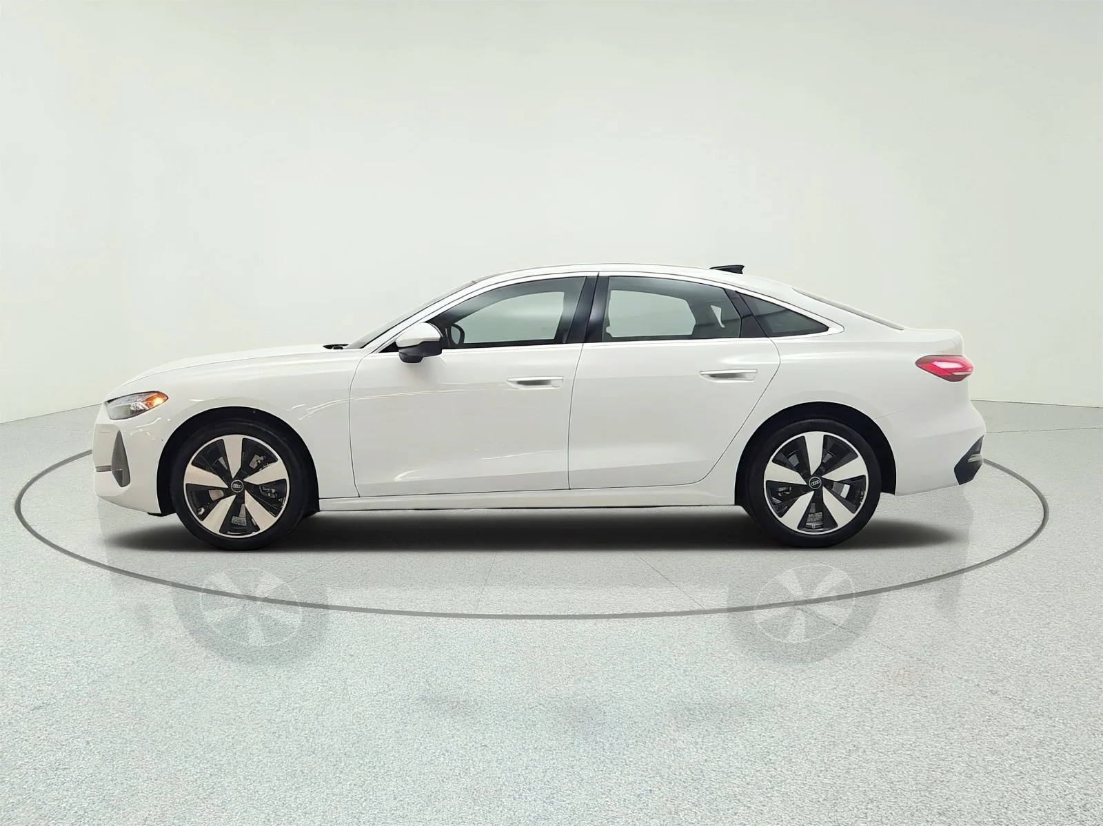 Used 2025 Glacier White Metallic Audi Premium Plus image 8