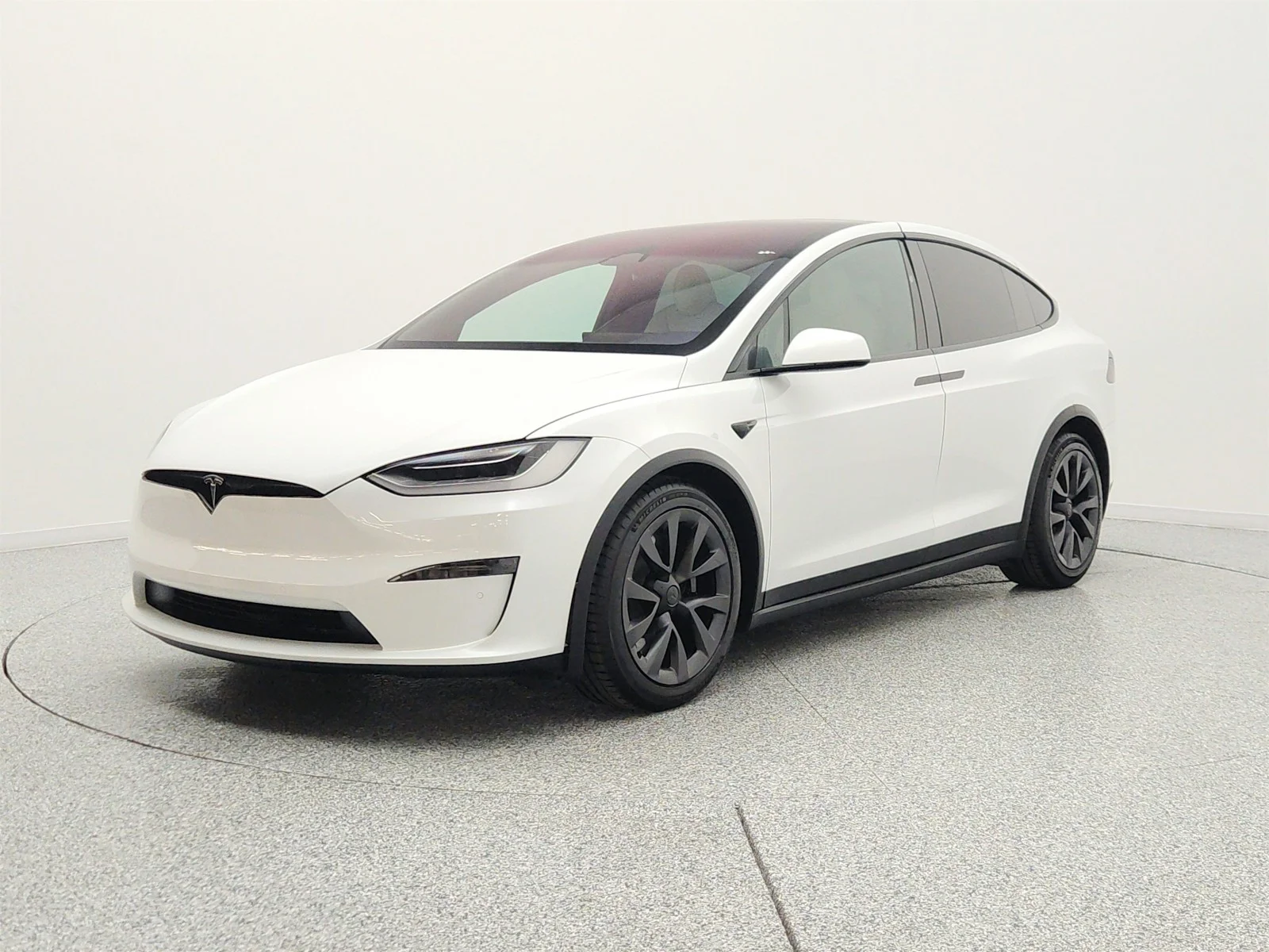 Used 2023 Pearl White Multi-Coat Tesla AWD image 1
