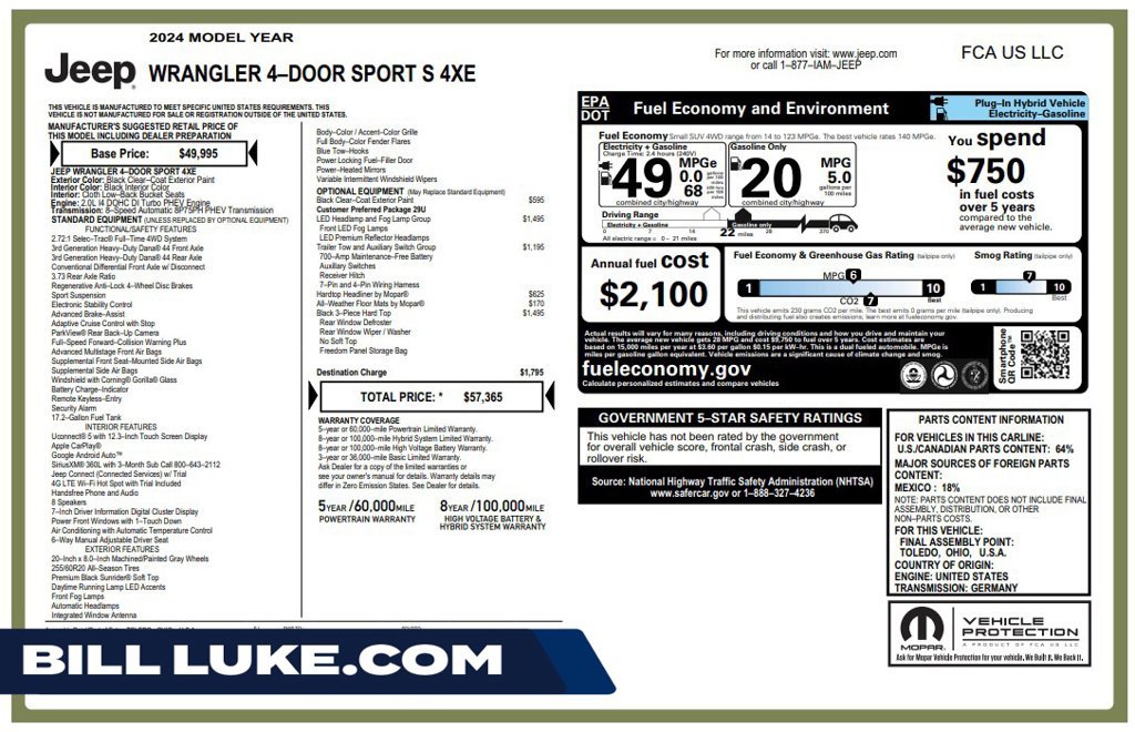 2024 Jeep Wrangler 4xe