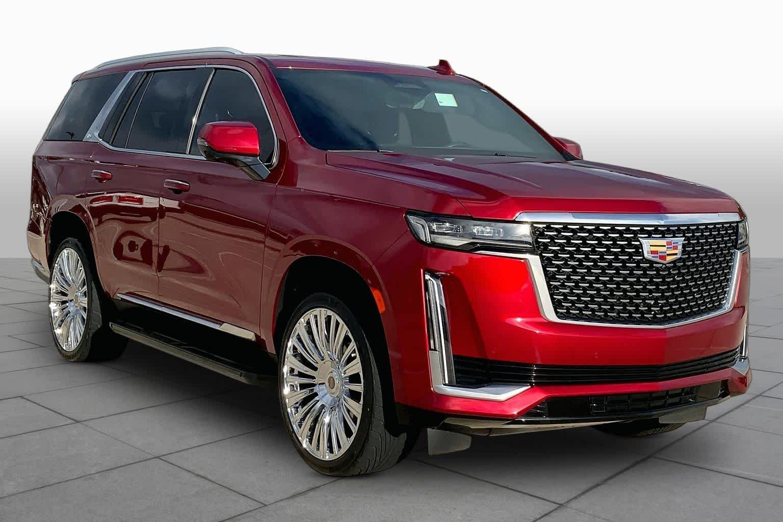 Used 2024 Radiant Red Tintcoat Cadillac RWD Premium Luxury image 2