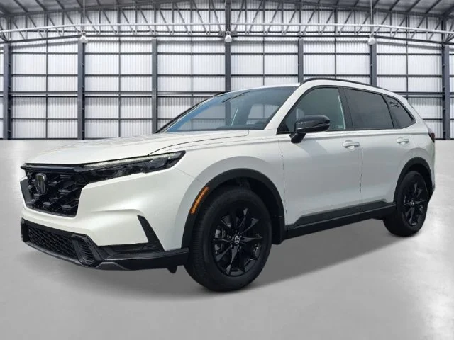 New 2027 Platinum White Pearl Honda Sport-L Hybrid 2WD image 1
