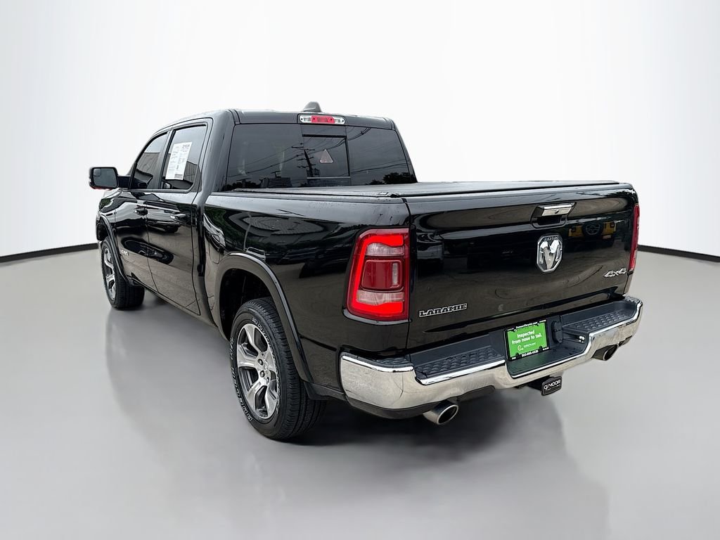Used 2022 Diamond Black Crystal Pearlcoat Ram Laramie image 6