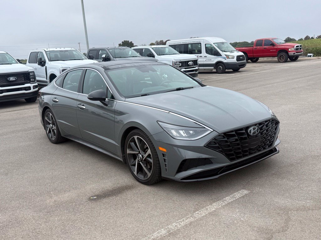 Used 2021 Hyundai Sonata SEL Plus with VIN 5NPEJ4J26MH098437 for sale in Shelbyville, TN